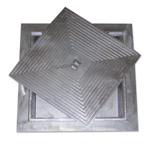 ALU DEKSEL DUBBEL BODEM KM=500X300 VO=331X130 H=61