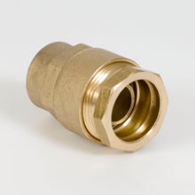 MESSING KOPPELING 4/4'' VROUWELIJK NORMAAL