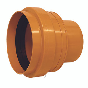 PVC OVERGANGSSTUK PVC 110/OVER GRESSPIE 136MM