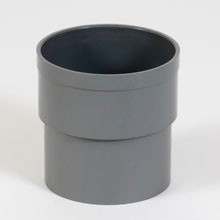 PVC REGENWATER MOF GRIJS  60MM