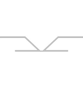 P103 PLOOIBAAR H-PROFIEL BRUIN (008)