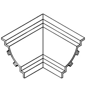 P176 BINNENHOEK VOOR P155/P182 BRUIN (008)