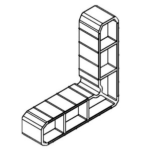 P214 VLIEGRAAM HOEK VOOR VERSTEK