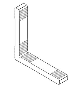 P222 VLIEGRAAM ALU.HOEK VOOR DP220