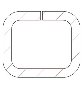 P951 ROLLUIK ALU VERSTERKINGSPROFIEL VOOR P299