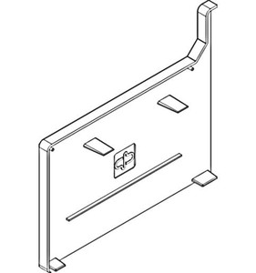 DP254 GORDIJNKAST EINDDOP LINKS VERKEERSWIT
