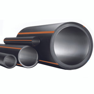 PE DRUK RIOOLPERSB 110X 6.6 PE100 PN10 SDR17  12M