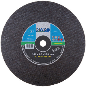 SNIJSCHIJF STAAL - 350 X 4,0 X 25,4 MM (MOTORZAGEN) / PREMIUM * SNIJSCHIJF STAAL - 350 X 4,0 X 25,4 MM (MOTORZAGEN) / PREMIUM *