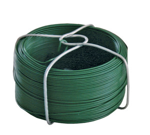 BINDDRAAD GROEN GEPLASTIFICEERD - Ø 1,5 MM X 50 M BINDDRAAD GROEN GEPLASTIFICEERD - Ø 1,5 MM X 50 M