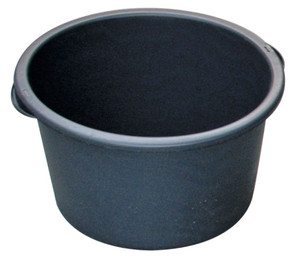 MORTELKUIP ROND - PE  40 L - ZWART