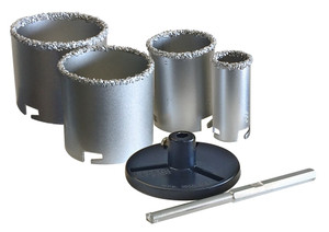 HARDMETALEN GATBORENSET - 6-DELIG