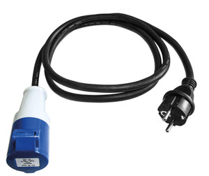 RALLONGE NÉOPRÈNE EN 60309 - 2M - 250V-16A - 2P+T RALLONGE NÉOPRÈNE EN 60309 - 2M - 250V-16A - 2P+T