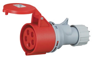 FICHE CEE FEMELLE - 5 PÔLES - 3P + N + T - 400V - 16 A