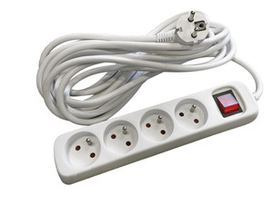 QUADRUPLE PRISE + INTERRUPTEUR + CÂBLE 3 M QUADRUPLE PRISE + INTERRUPTEUR + CÂBLE 3 M