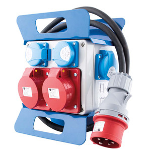 VERDEELKAST ELECTRISCHE WERFKAST - FRANSE STEKKER - 6400 W - 2ST PER OVERDOOS VERDEELKAST ELECTRISCHE WERFKAST - FRANSE STEKKER - 6400 W - 2ST PER OVERDOOS