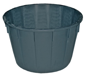 MORTELKUIP ROND - PE  230 L - ZWART