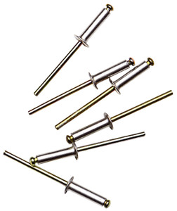 RIVETS EN ALUMINIUM - 4,8 X 12 MM - PAR 90 ST (EX CF V4812)