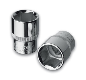 1/2" DOUILLE 6 PANS - 21 MM - SUR CARTE