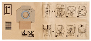 PAPIEREN STOFZAK 14L