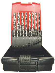 HSS-G METAALBOREN SET 19PCS