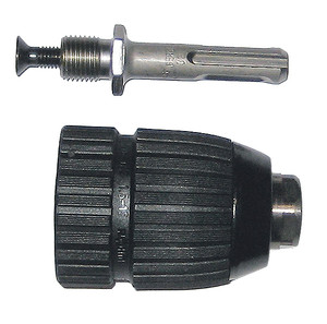 SDS+ ADAPTER MET AUTOMATISCHE BOORKOP 13MM MET METALEN SPANBEKKEN