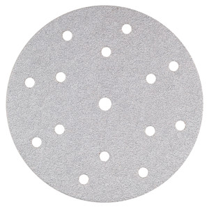 SCHUURSCHIJF WHITE VELCRO (10ST) P 40 X  Ø150MM