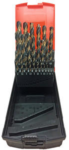 HSS-G BLACK/GOLD METAALBOREN SET 25PCS