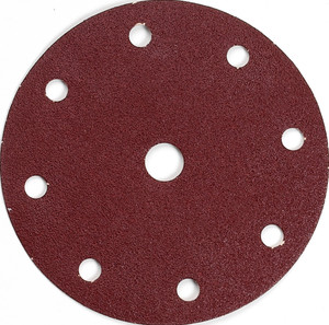 SCHUURSCHIJF RED VELCRO (10ST) Ø150MM P320