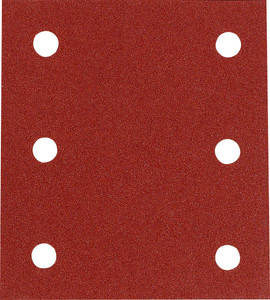 SCHUURVEL RED VELCRO (10ST) L102X B114MM P150