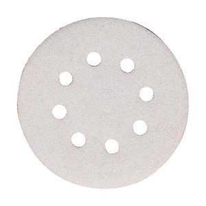 SCHUURSCHIJF WHITE VELCRO (10ST) P 40 X  Ø125MM