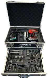 ACCU KLOPBOOR- EN SCHROEFMACHINE 18V 42NM 2 X BL1815 + 1 X DC18WA IN KOFFER + 70 ACCESSOIRES