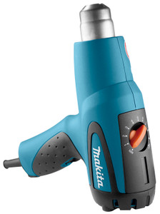 HETELUCHTPISTOOL MET REGELBARE TEMP 1800W 550° MET EXTRA ACC IN KOFFER