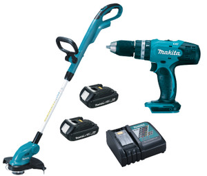 COMBO 18V DUR181 + DHP453 + 2 X BL1820 + 1 X DC18RC