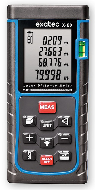 LASERAFSTANDSMETER X-80