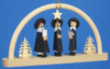 Arch German Ornament Carolers – alternate view of the Christmas ornament