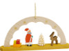 Wooden Arch German Ornament Santa – Christmas ornament by Richard Glaesser