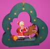 Cloud Santa Reindeer German Ornament – Christmas ornament by Richard Glaesser
