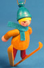 Holiday Sports Children German Ornament Ski Jump – alternate view of the Christmas ornament