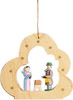 Holy Family Cloud German Ornament – Christmas ornament by Richard Glaesser