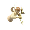 German Ornament Angel Playing Trombone – Christmas ornament
