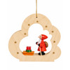 Richard Glässer Santa Claus Cloud Ornament | 9cm – Christmas ornament by Richard Glaesser