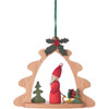 Santa Tree Frame German Ornaments – Christmas ornament