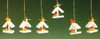 Set of Six Bird House German Ornaments – alternate view of the Christmas ornament