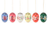 Six Beautiful Painted German Easter Eggs Set – Christmas ornament by Frieder und Andre Unlig e.k