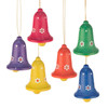 Six Wood Bell German Ornaments – Christmas ornament by Gunter Flath