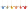Six Colorful Chicks German Ornaments Set – Christmas ornament by Tobias Heidenreich