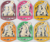 Six Flower Children Arch German Ornament – Christmas ornament
