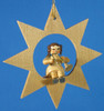 Star Angel Horn Christmas Ornament