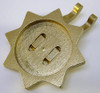 Gold Tealight Holder – wooden candleholder by Zeidler Holzkunst GmbH