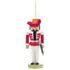 Nutcracker German Ornament Red – German nutcracker by Karl-Heinz Bilz